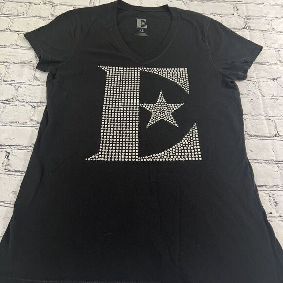 Official Elton John Ladies Fit Raised Embellishment Shirt Fits Like XS Small‎ - Picture 2 of 8